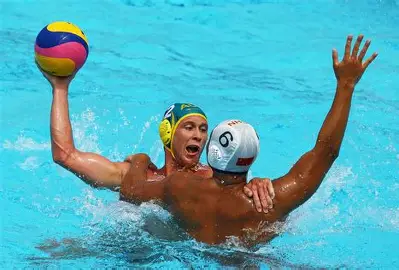 Waterpolo in actie!